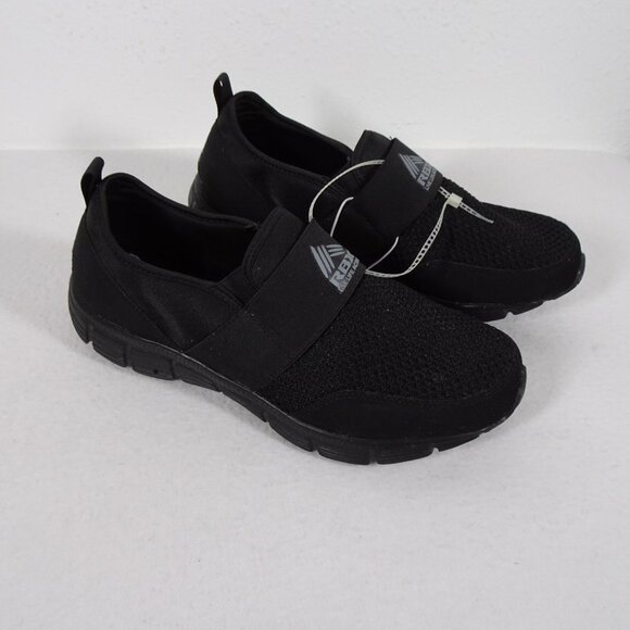 RBX Howie Slip On Sneaker Men's Size 8.5W Black Training Shoes Athletic Active - Picture 1 of 12